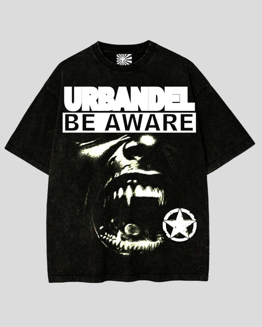 Urbandel tshits Urbandel Be Aware T-shirt