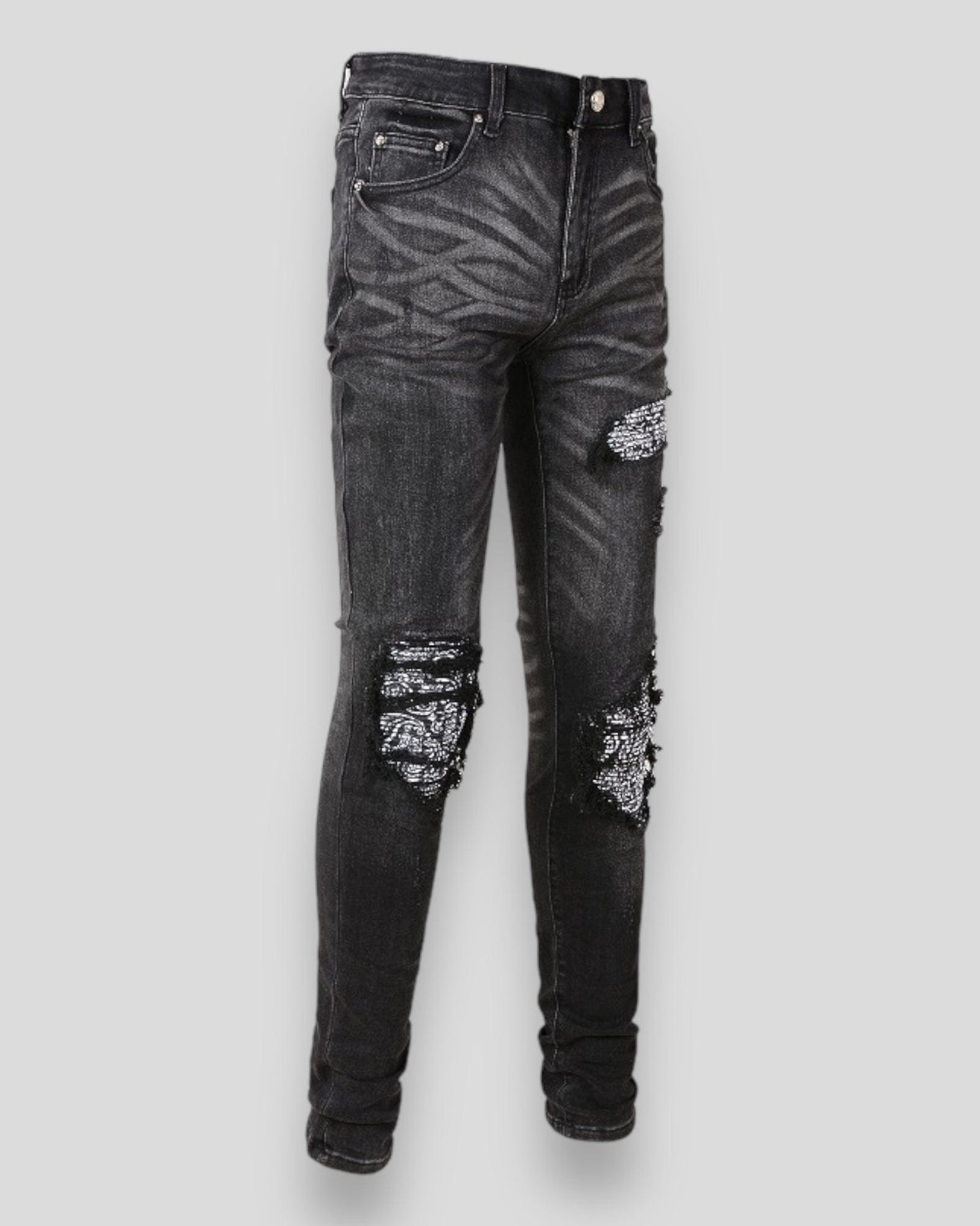 Urbandel pants Urbandel Dark Side Black Skinny Jeans