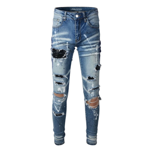 Urbandel pants Urbandel Ragging Skinny Jeans